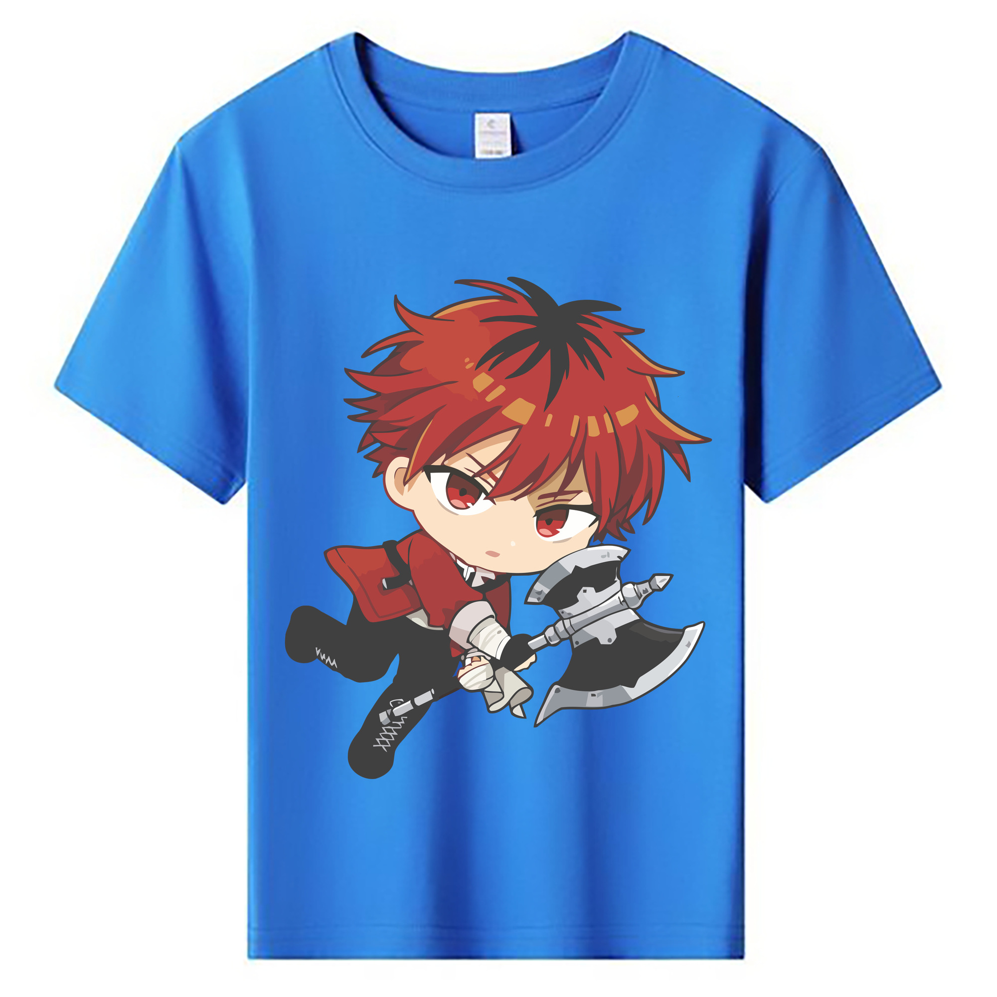 （画像用） 葬送のフリーレン Frieren 綿100％キッズTシャツ（フロントプリント）